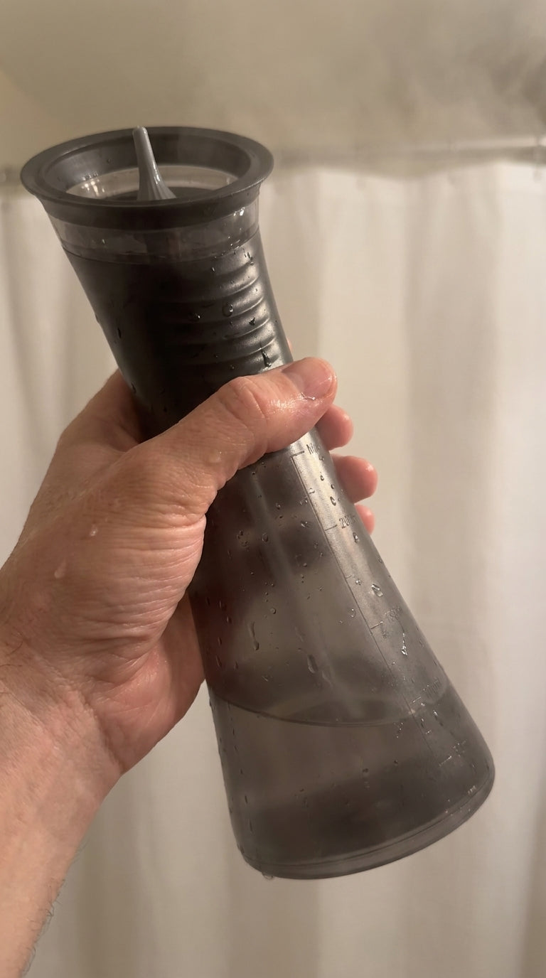 Works in the shower